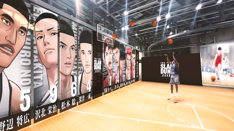 『THE FIRST SLAM DUNK』復活上映記念イベント開催！“湘北vs山王戦”を体験できる空間「COURT」が出現